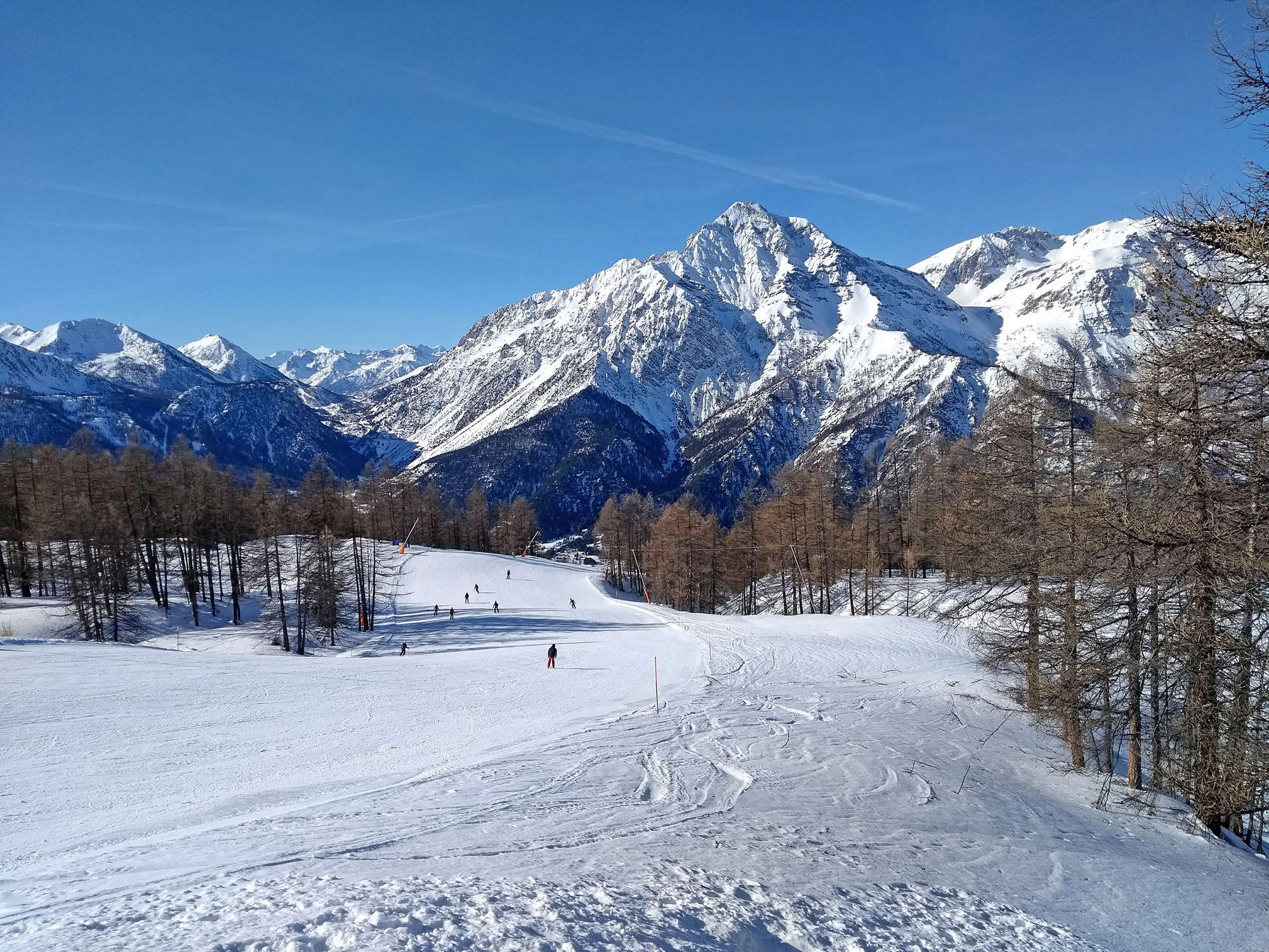 in Montgenèvre Skiing in Montgenevre