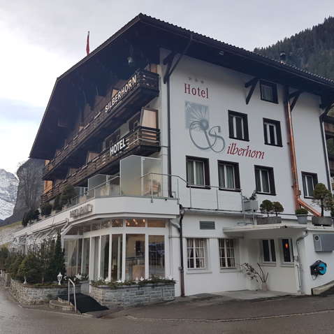 in Lauterbrunnen The Hotel Silberhorn in Lauterbrunnen