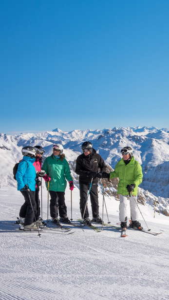Skiing in Serre Chevalier