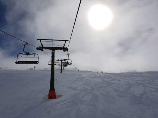 in Baqueira Sun and snow in Baqueira